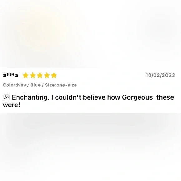 Vintage Elegant Resin Ellipse Earrings In Dark Blue Tone - Picture 5 of 7